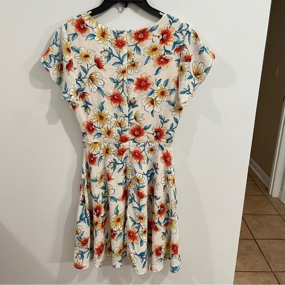 Altar'd State Floral Mini Dress Size Small - Picture 2 of 8